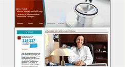 Desktop Screenshot of hausarzt-in-herford.de